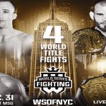 WSOF 34 - WSOFNYC Results from Madison Square Garden - New Year's Eve