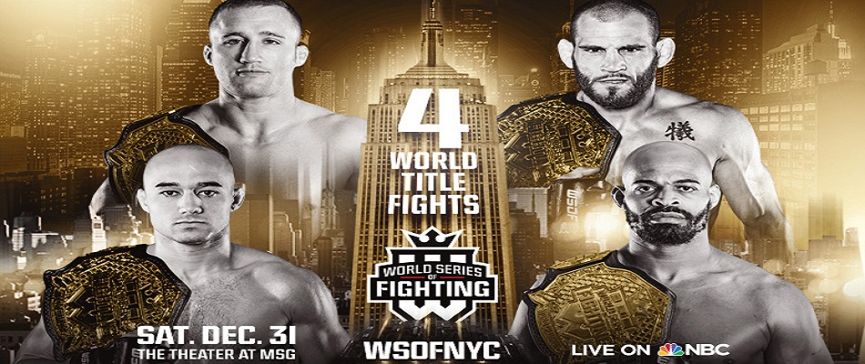 WSOF 34 - WSOFNYC Results from Madison Square Garden - New Year's Eve