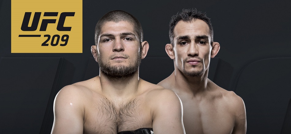 Khabib Nurmagomedov vs Tony Ferguson co-headlines UFC 209, interim title