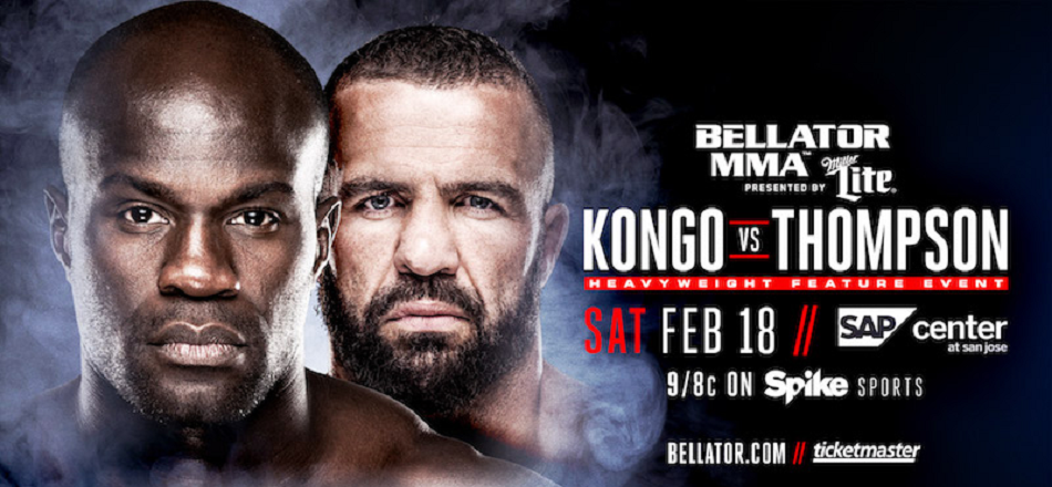 Cheick Kongo vs Oli Thompson added to Bellator 172