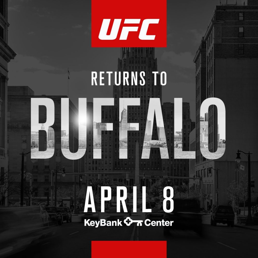 UFC returns to Buffalo, New York for first time since UFC 7