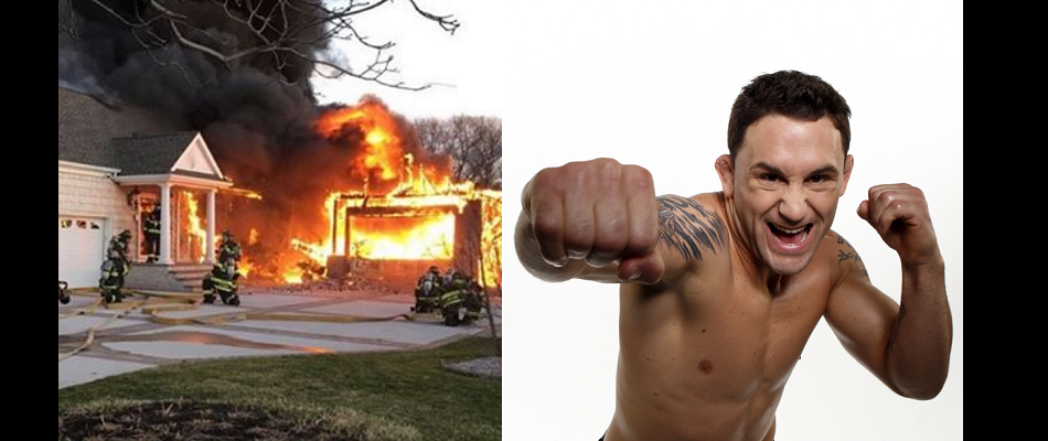 UFC star Frankie Edgar's parent's home burns, no one hurt