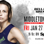 Jessica Middleton Set For Main Card Action at Bellator 171 on Jan. 27