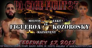 Melvis Figueroa vs. Jake Kozorosky - PA Cage Fight 27