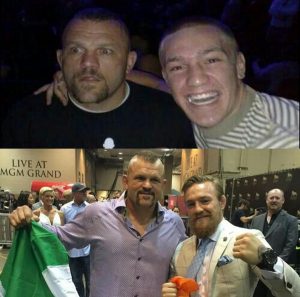 Chuck Liddell and Conor McGregor