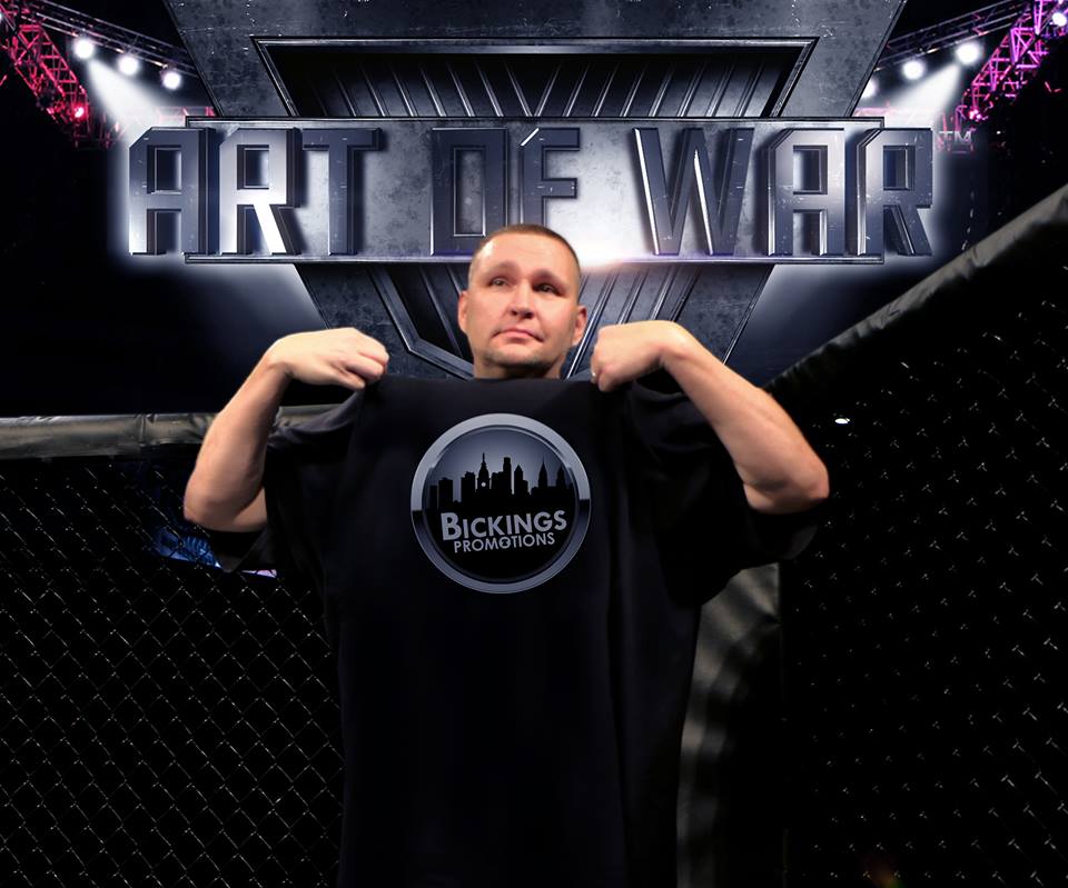 Mike Bickings discusses new MMA promotionventure Art Of War Cagefighting