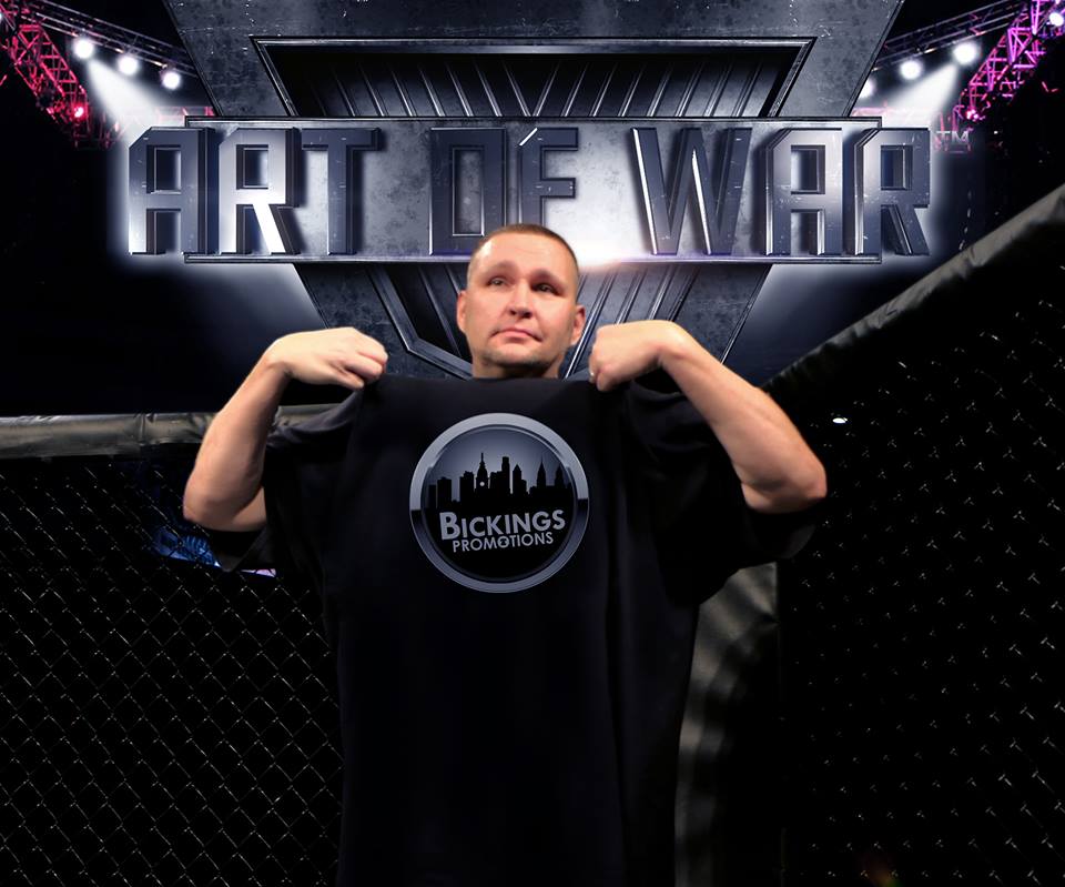 Mike Bickings discusses new MMA promotion/venture: Art Of War Cagefighting