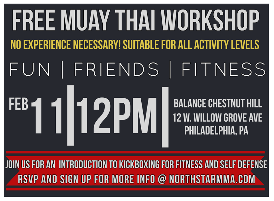 Free Muay Thai seminar - Philadelphia