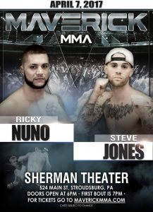 Ricky Nuno vs Steve Jones - Maverick MMA