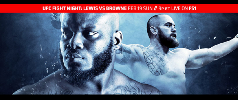 UFC Fight Night 105 results: Browne vs. Lewis