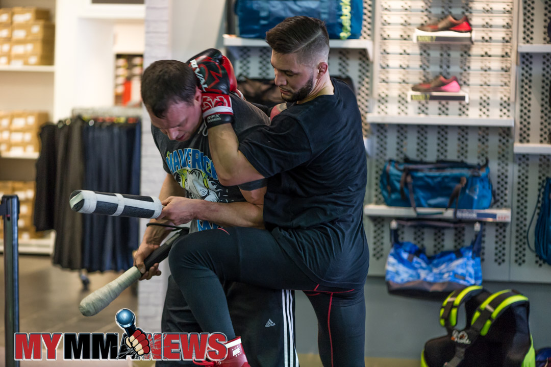 Maverick MMA Open Workouts and Press Conference at Reebok Outlet