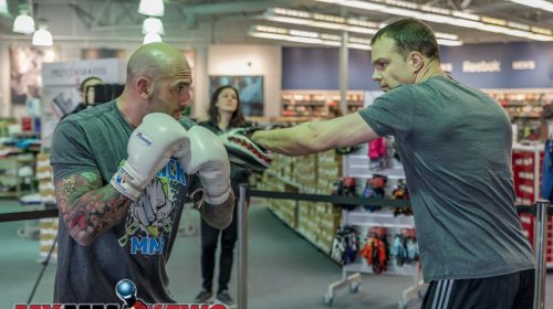 George Sullivan Maverick MMA Open Workouts and Press Conference at Reebok Outlet