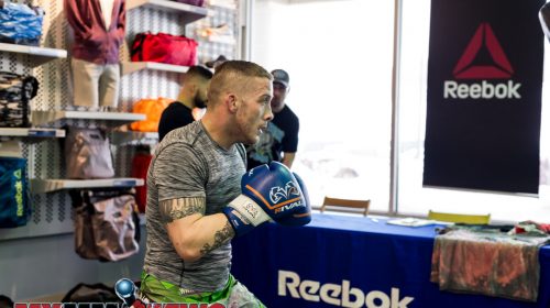 Scott Heckman Maverick MMA Open Workouts and Press Conference at Reebok Outlet