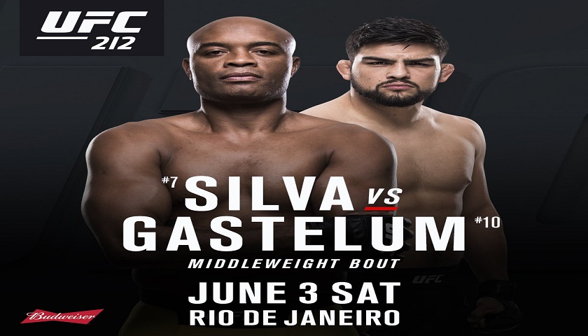 Anderson Silva vs. Kelvin Gastelum booked for UFC 212 in Rio De Janeiro