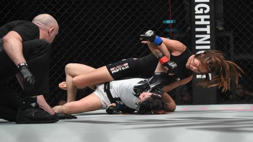 Angela Lee retains ONE women's atomweight championship with TKO over Jenny Huang