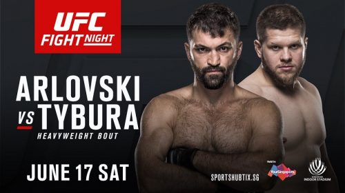 Andrei Arlovski vs. Marcin Tybura named for Singapore, main and co-main events to be determind