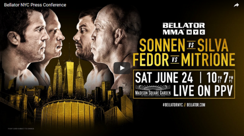 WATCH: Bellator NYC Official Press Conference - 1 p.m. EST