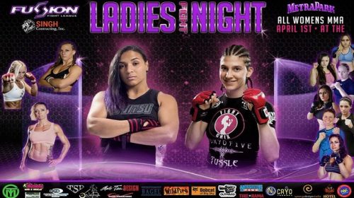 April Fools' Day is 'Ladies Night' at Fusion Fight League - Roxeanna Modafferi headlines Saturday