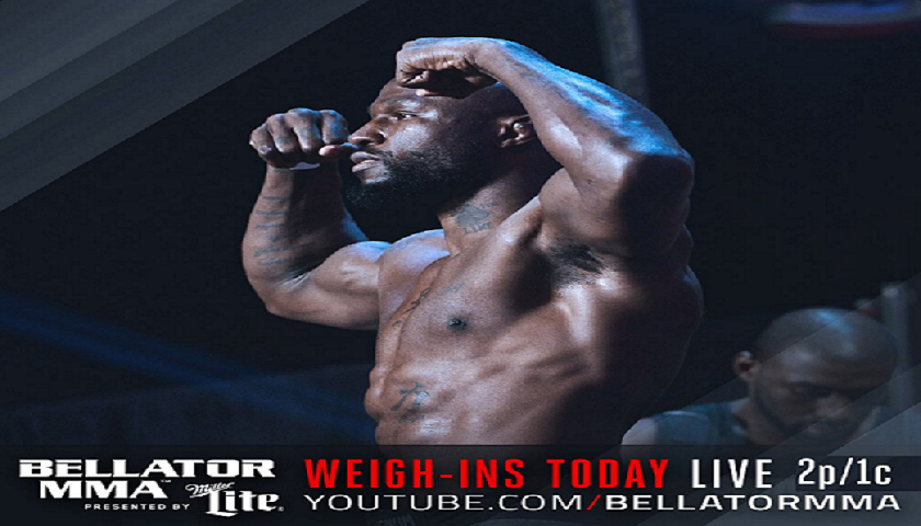 WATCH: Bellator 175 weigh-ins - Rampage vs. King Mo - 2pm EST/1pm CST
