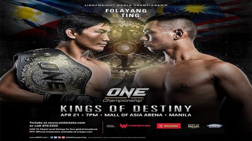 Stacked card announced for ONE: Kings of Destiny in Manila