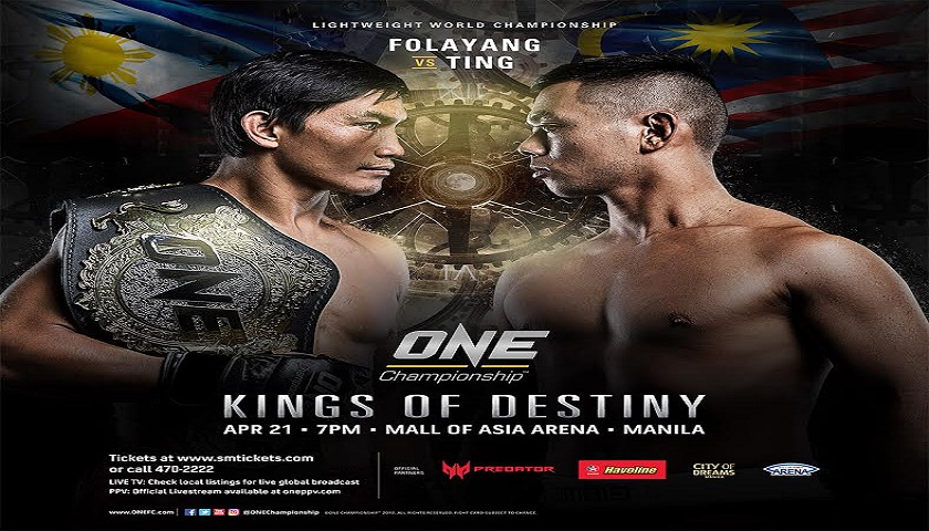 Stacked card announced for ONE Kings of Destiny in Manila