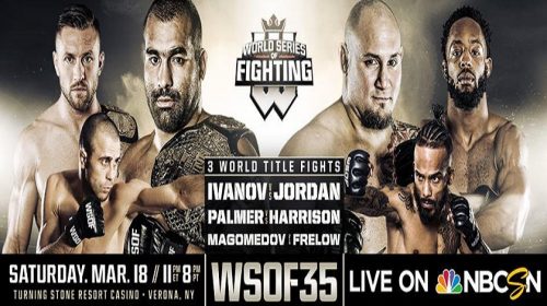 WATCH: WSOF 35 weigh-ins 5pm EST