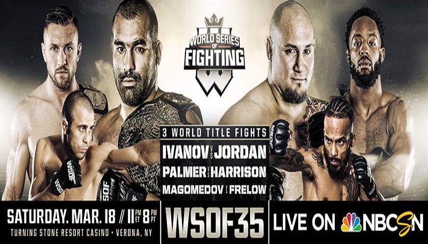 WATCH: WSOF 35 weigh-ins 5pm EST