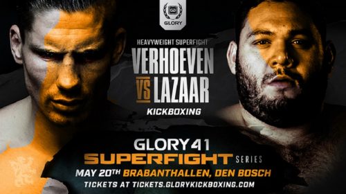 GLORY Signs Former Enfusion Champion Ismael Lazaar To Face Rico Verhoeven in GLORY 41