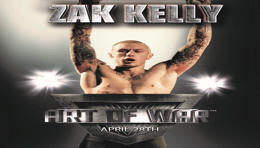 Zak Kelly of Gracie 717 aims to stay undefeated at Art Of War 1