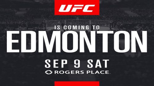 UFC debuts in Edmonton, Alberta, Canada in September