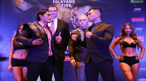 Eduard Folayang and Ev Ting face off in Manila, Philippines