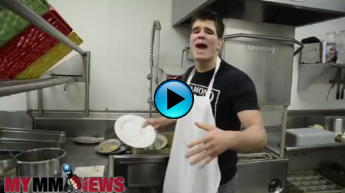 Mickey Gall quits job as dishwasher, Trackside Station Grill & Bar