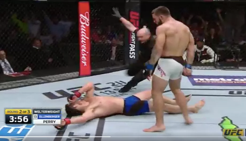 WATCH: Mike Perry's brutal knockout win over Jake Ellenberger