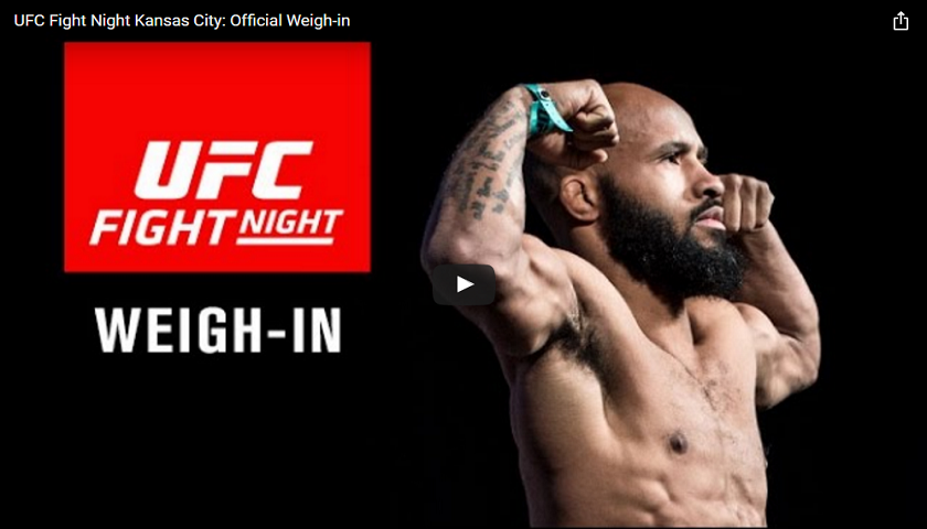 UFC on FOX 24 weigh-ins