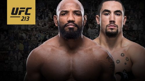 Yoel Romero vs Robert Whittaker for UFC middleweight interim title official for UFC 213