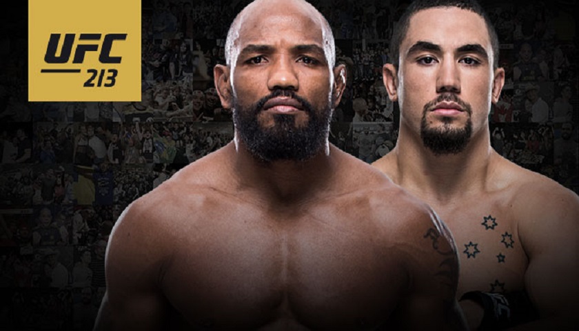 Yoel Romero vs Robert Whittaker for UFC middleweight interim title official for UFC 213