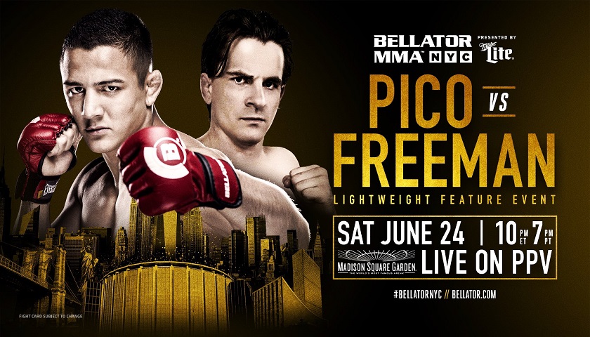 , Bellator NYC, Zach Freeman, Aaron Pico