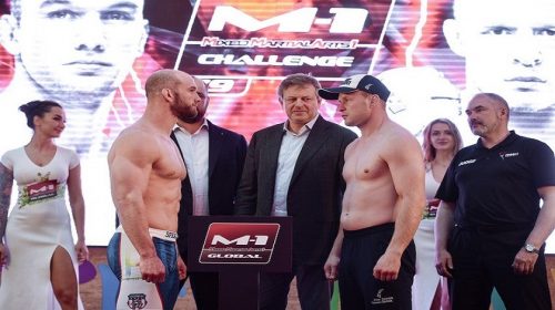 Alexander Shlemenko vs. Brandon Halsey official for rematch tomorrow in Russia