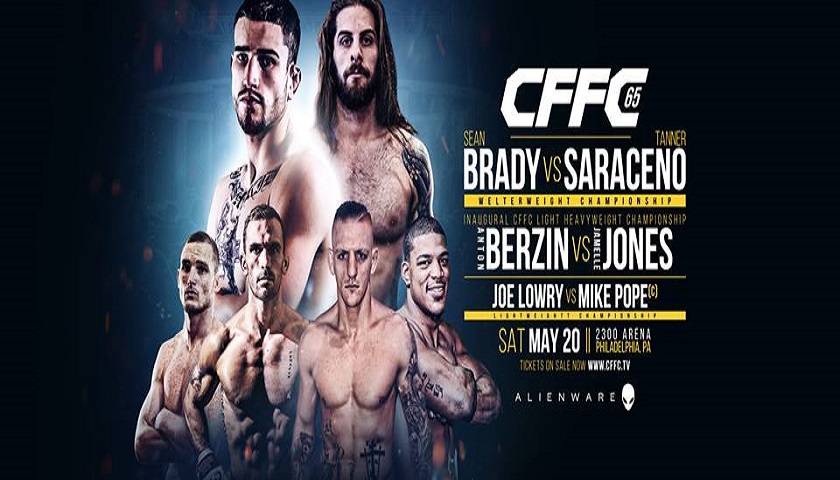 CFFC 65 results - 3 titles on the line in Philadelphia