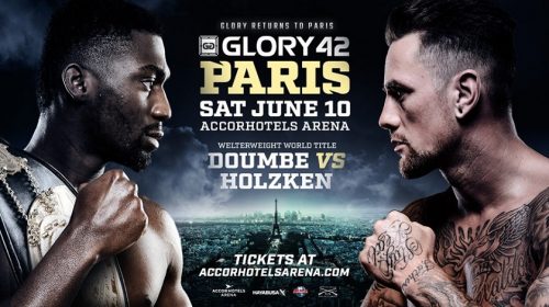 GLORY 42 Paris and GLORY 42 SuperFight Series Cards Completed