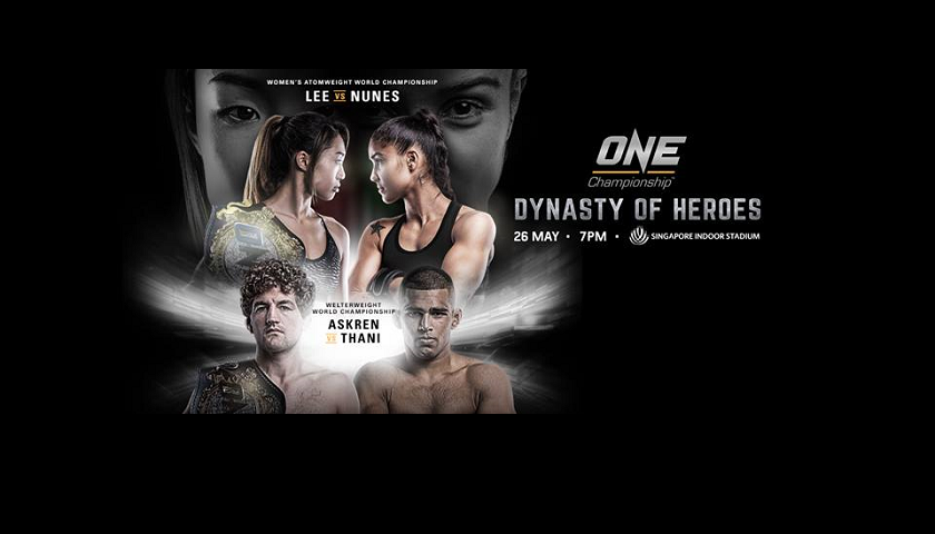 One Championship announces two additional bouts to ONE: Dynasty of Heroes