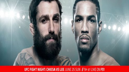 UFC Fight Night 112 Results from Oklahoma City - Chiesa vs. Lee