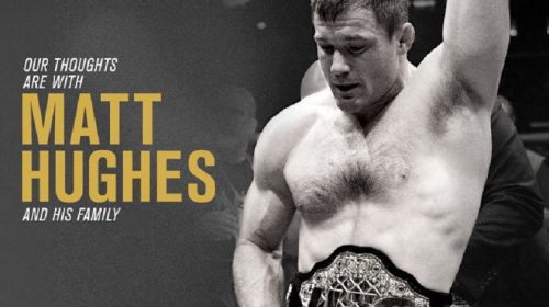 Matt Hughes hit by train