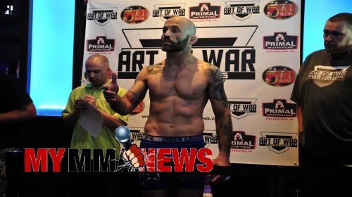 Art of War 2 weigh-ins, Will Martinez