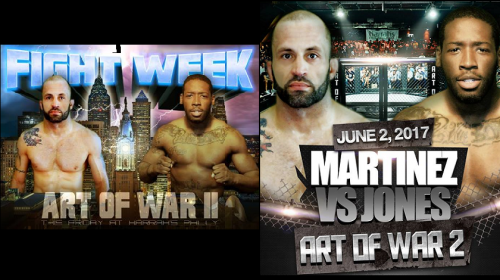 Art of War 2 Results: Bad Blood - Will Martinez vs. Sharif Jones