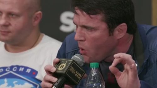 Chael Sonnen & Wanderlei Silva Set to Square Off at Bellator NYC Press Conference