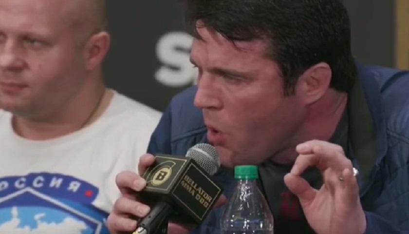 Chael Sonnen & Wanderlei Silva Set to Square Off at Bellator NYC Press Conference