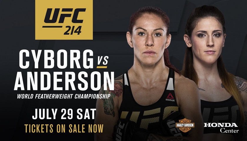 Germaine de Randamie stripped of title, Cyborg vs. Megan Anderson set