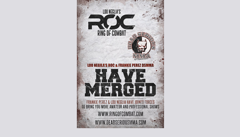 Dead Serious MMA and Ring of Combat merge promotions