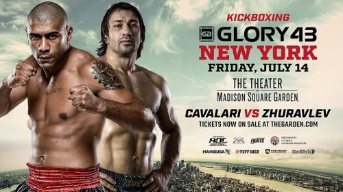 Former Light Heavyweight Champion Saulo Cavalari Meets Pavel Zhuravlev in GLORY 43 SuperFight Series Headline Bout